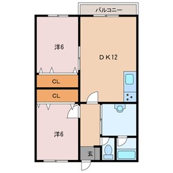 エクセレント明野の物件間取画像